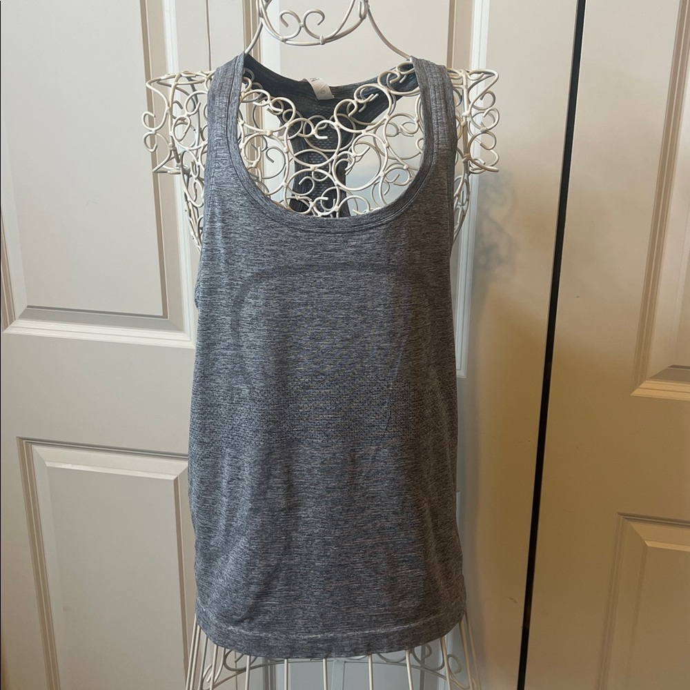 Lululemon Swiftly Gray Racerback Tank